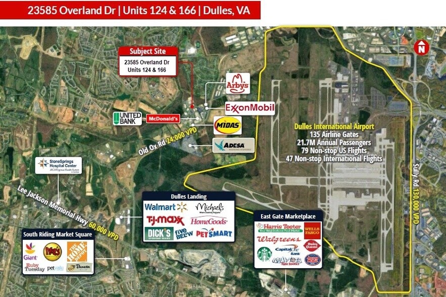 More Photos Of 23585 Overland Dr, Sterling Warehouse For Lease