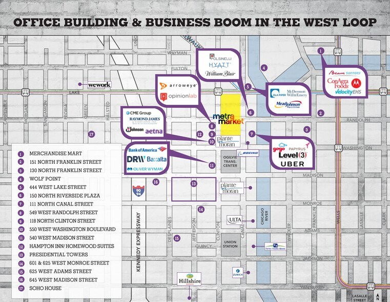 More Photos Of 100-118 N Canal St, Chicago Storefront For Lease