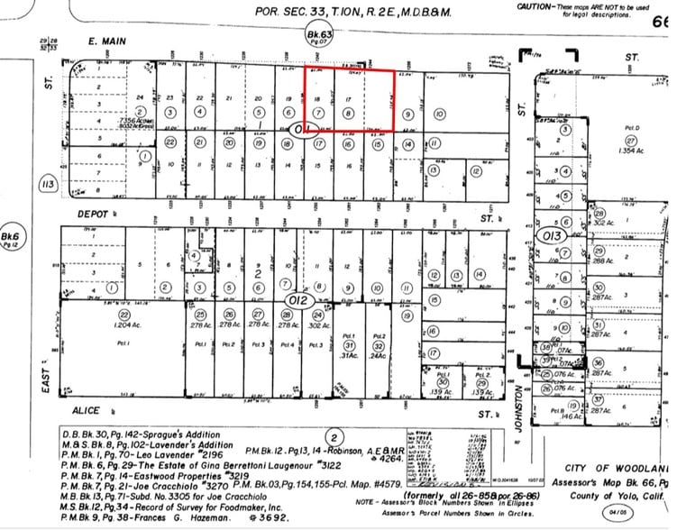 More Photos Of 1242-1244 E Main St, Woodland Land For Sale