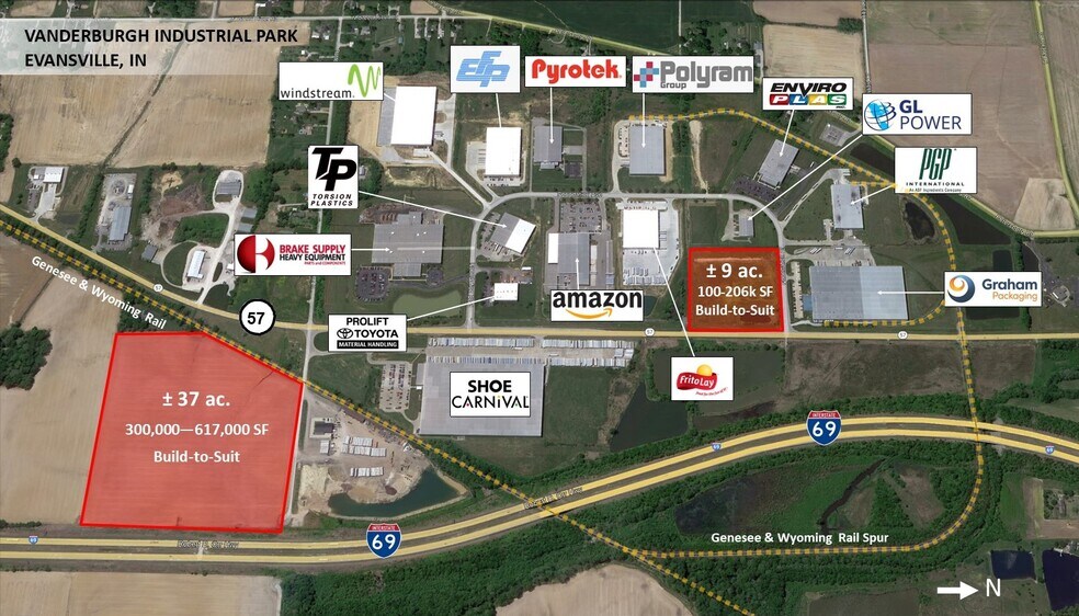 More Photos Of 5801 Ruston Ln, Evansville Warehouse For Lease