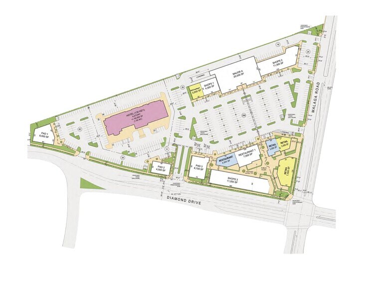 Primary Photo Of Diamond Dr & Malaga Rd, Lake Elsinore Land For Sale