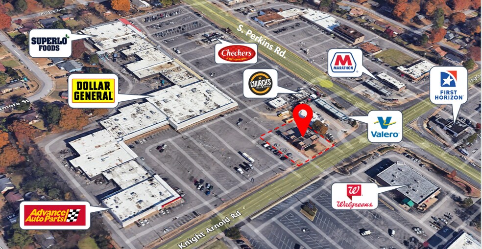 Primary Photo Of 4700 Knight Arnold Rd, Memphis General Retail For Sale