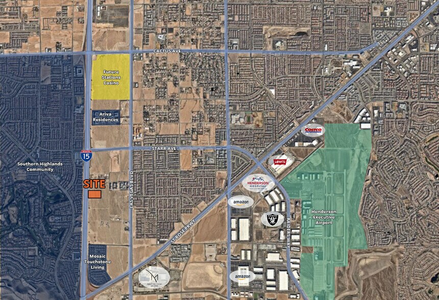 More Photos Of I15 & SWC of Loretta Ln, Las Vegas Land For Sale