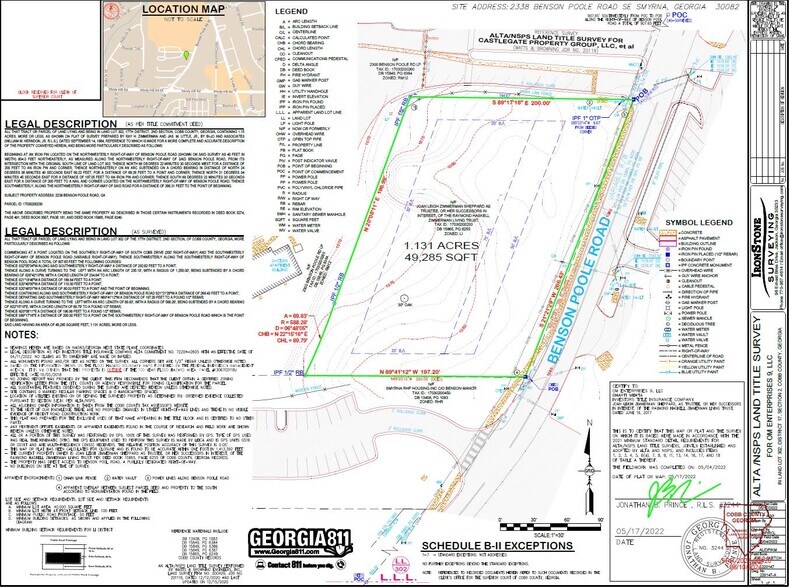 More Photos Of 2338 Benson Poole, Smyrna Land For Sale