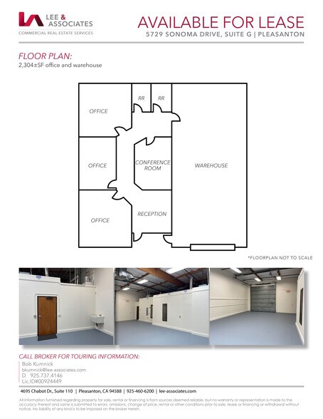 More Photos Of 5729 Sonoma Dr, Pleasanton Warehouse For Lease
