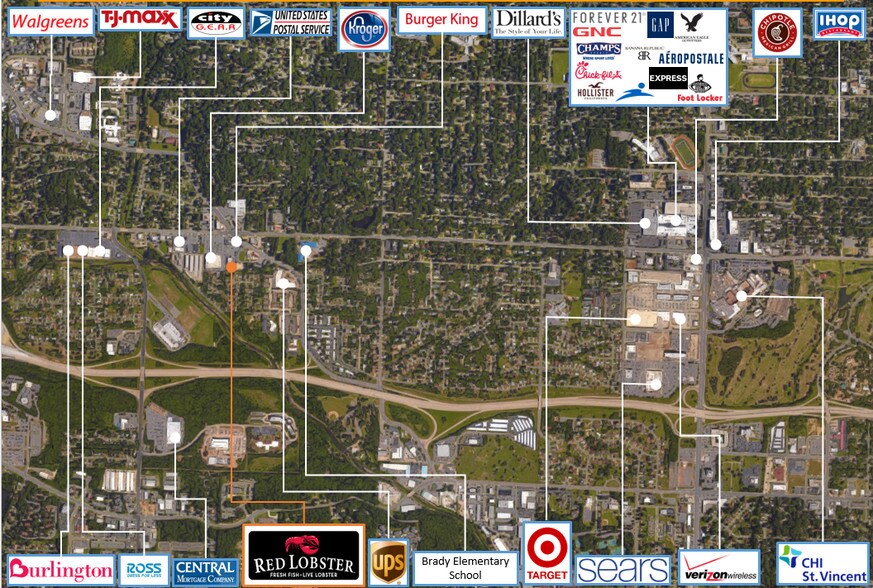 More Photos Of 8407 W Markham St, Little Rock Restaurant For Sale