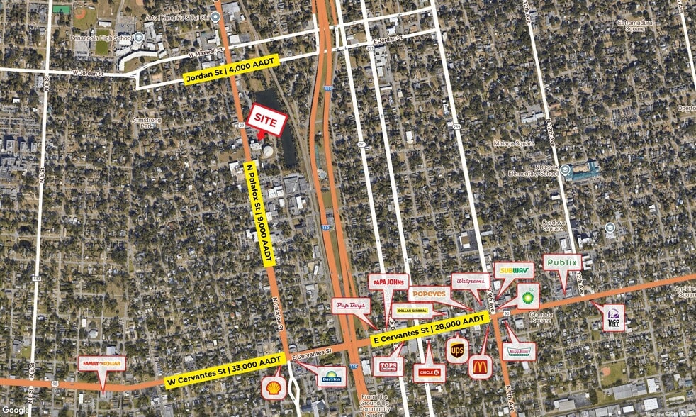 More Photos Of 1750 N Palafox St, Pensacola Land For Sale