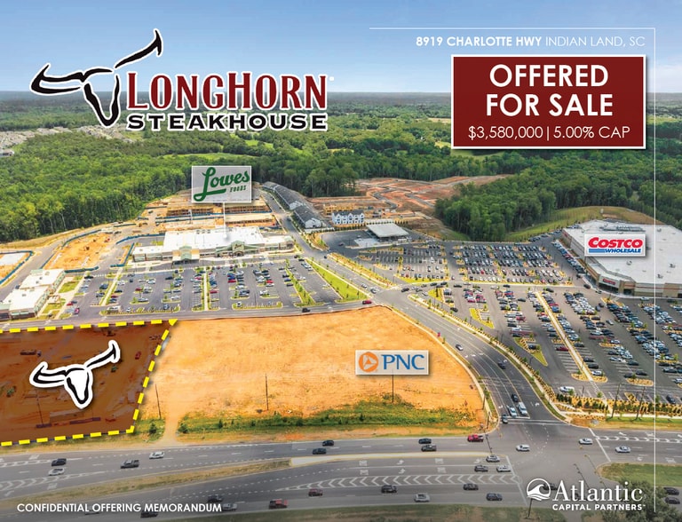 Primary Photo Of 8919 Charlotte hwy, Indian Land Restaurant For Sale