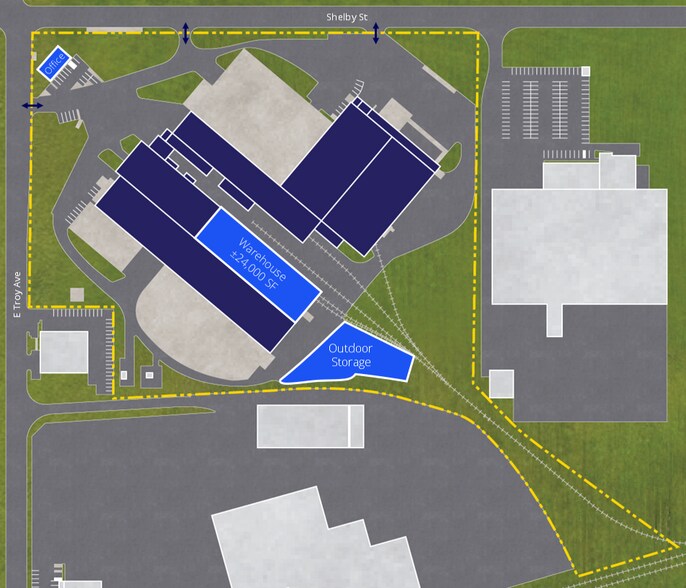 More Photos Of 3000 S Shelby St, Indianapolis Manufacturing For Lease