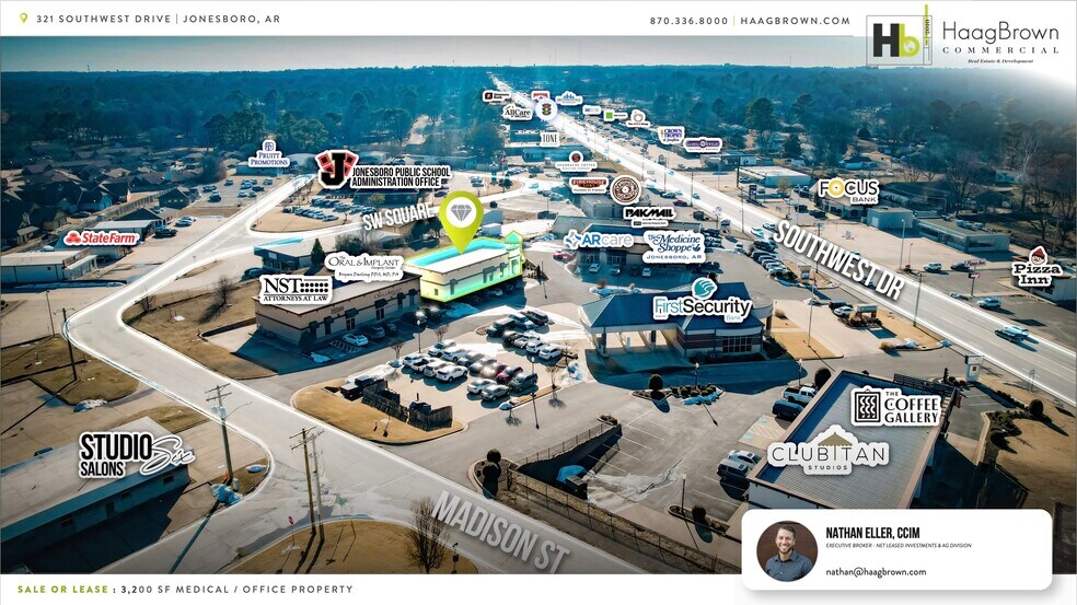 More Photos Of 321 Southwest Dr, Jonesboro General Retail For Lease