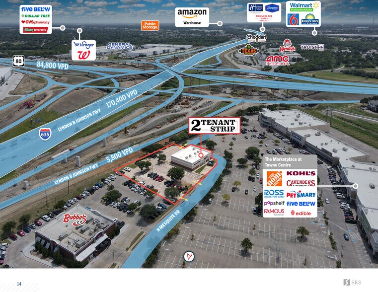 More Photos Of 19121 Lyndon B Johnson Fwy, Mesquite Freestanding For Sale