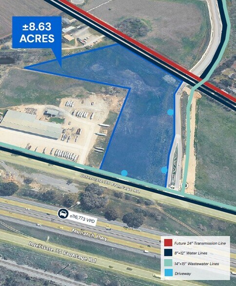More Photos Of I35 & Waterstone Blvd, Kyle Land For Sale