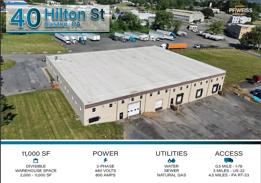 Primary Photo Of 40 Hilton St, Easton Warehouse For Lease