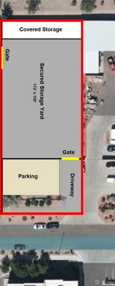 More Photos Of 230 N Pasadena St, Gilbert Contractor Storage Yard For Lease