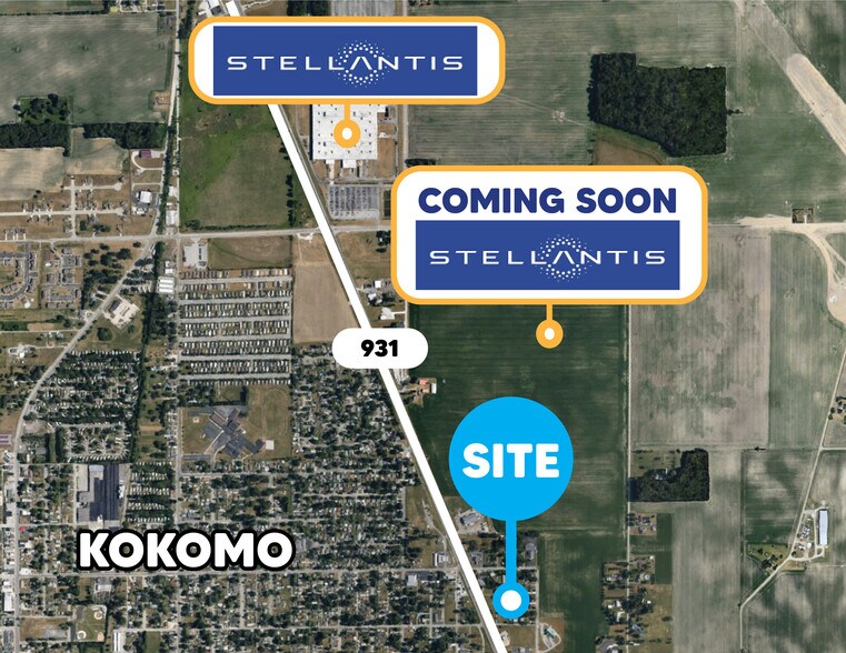 More Photos Of US Hwy 31 N @ Elizabeth St. and Barkdol St., Kokomo Land For Sale