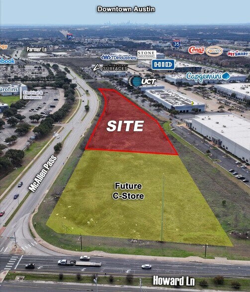Primary Photo Of SWQ of Howard Ln & McAllen Pass, Austin Land For Sale