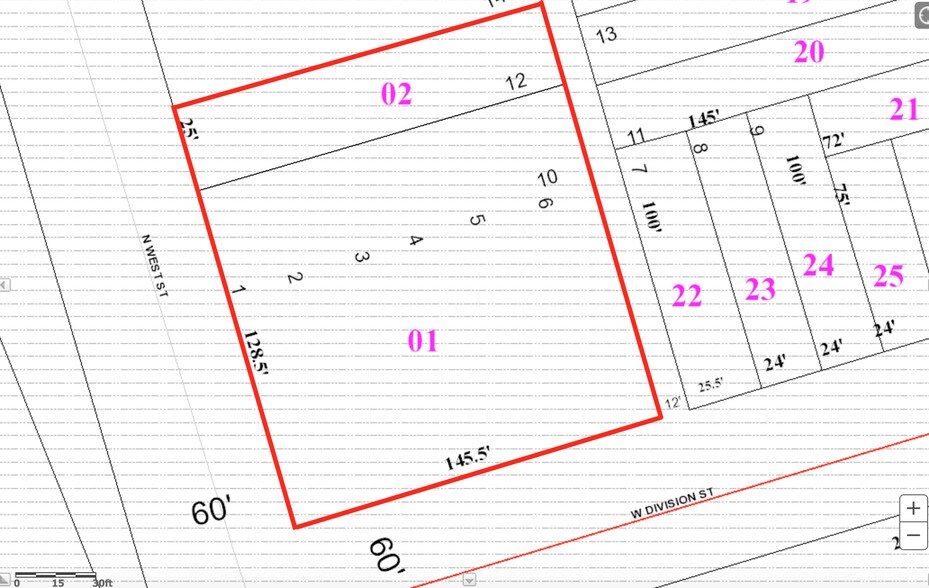 More Photos Of 517 W Division St, Dover Land For Lease