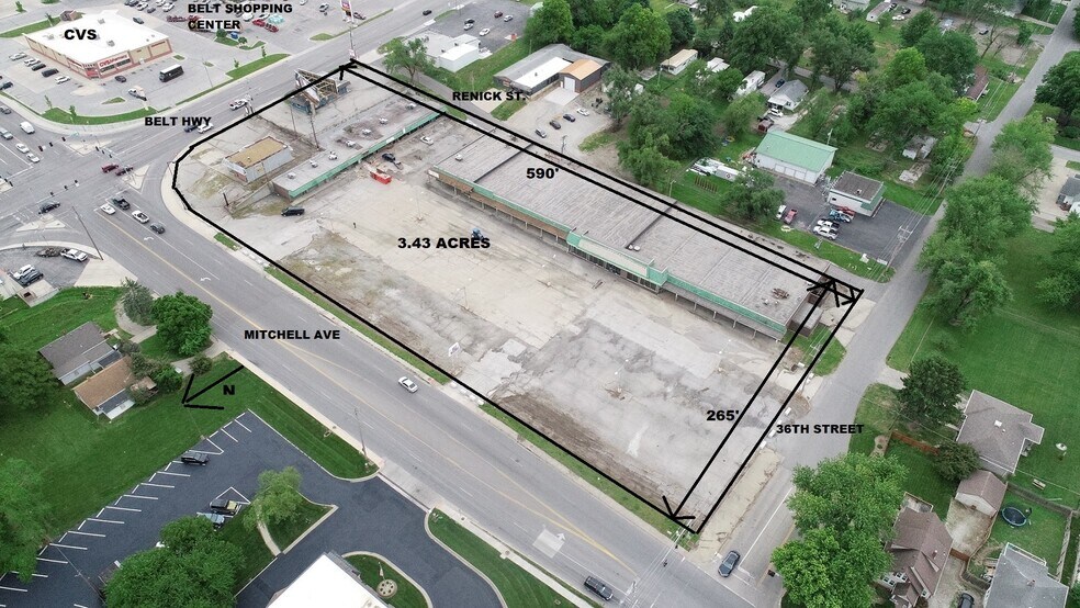 More Photos Of 3602 Mitchell Ave, Saint Joseph Storefront For Lease