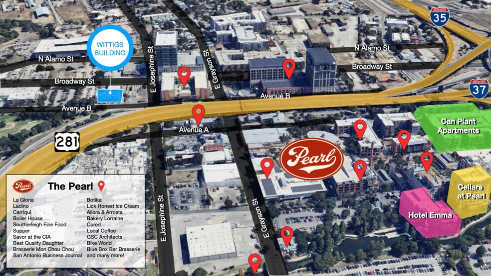 More Photos Of 2013 Broadway St, San Antonio Storefront Retail Office For Lease