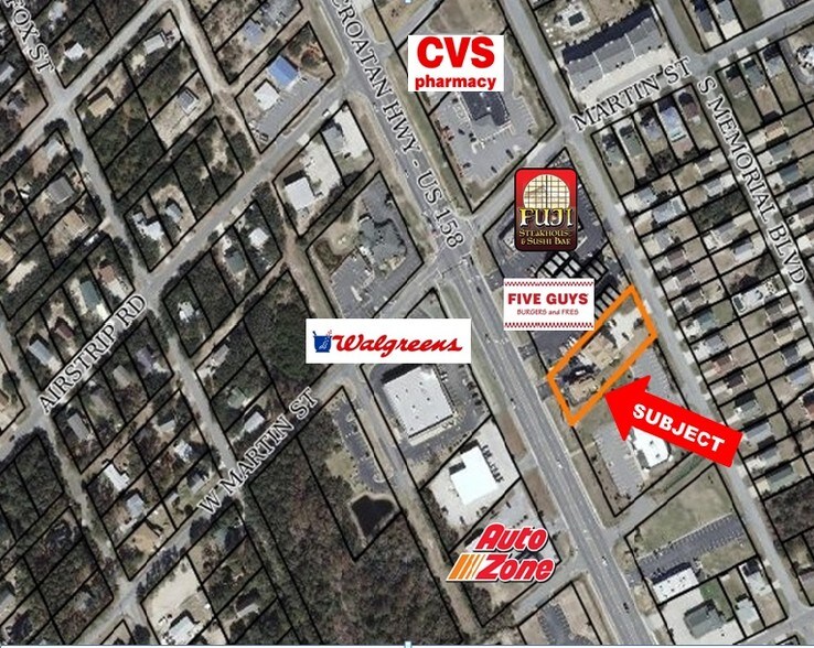 More Photos Of 1209 S Croatan Hwy, Kill Devil Hills Storefront For Sale