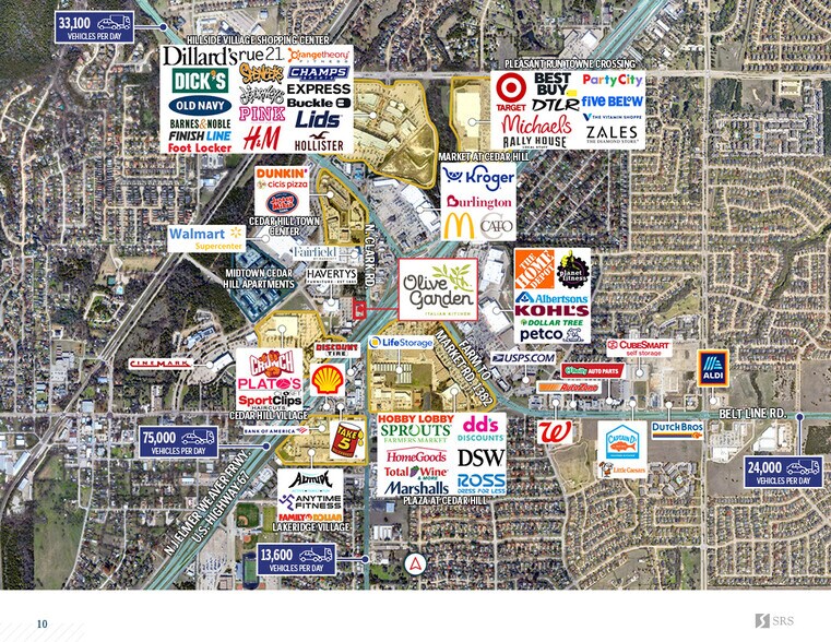 More Photos Of 311 N Clark Rd, Cedar Hill Restaurant For Sale