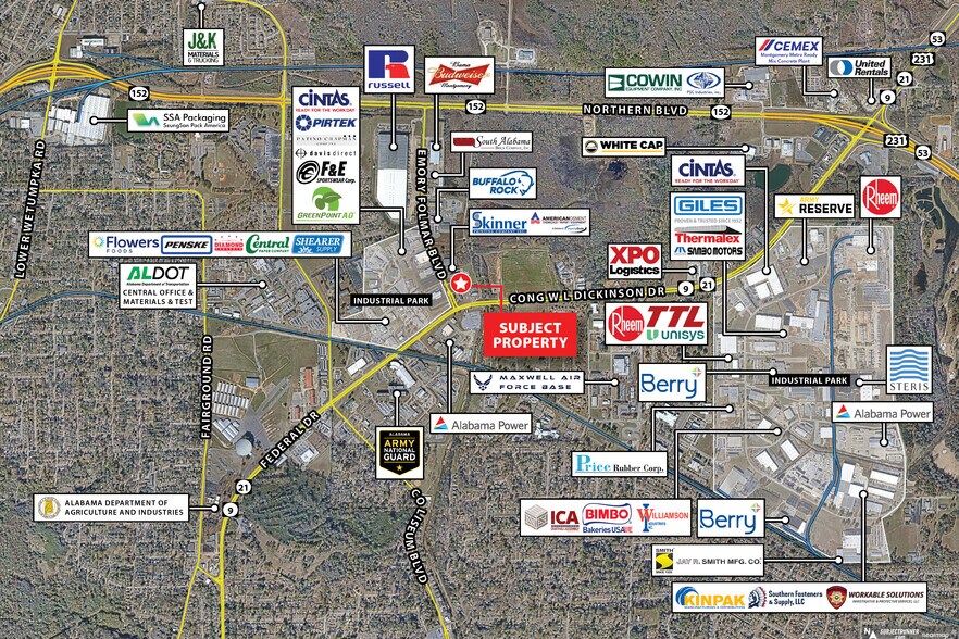 More Photos Of 1111 Emory Folmar Blvd, Montgomery Distribution For Sale