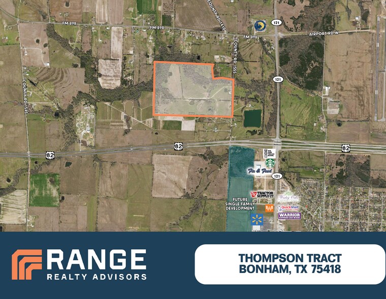 Primary Photo Of County Road 1555, Bonham Land For Sale