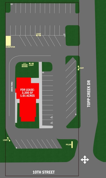More Photos Of 7218 W 10th St, Indianapolis Fast Food For Lease