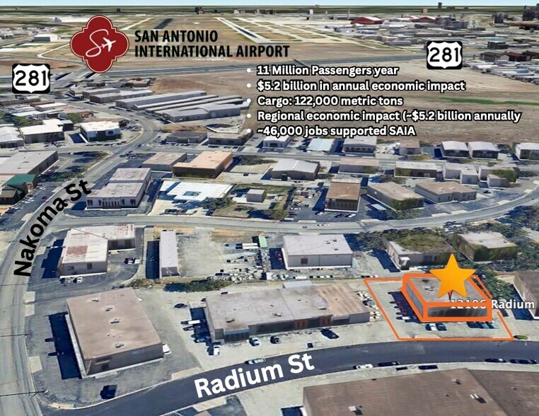 More Photos Of 12106-12108 Radium St, San Antonio Light Manufacturing For Lease