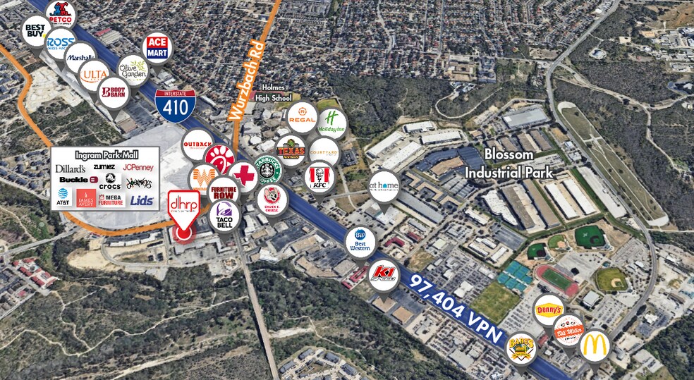 More Photos Of 3305-3399 Wurzbach Rd, San Antonio Unknown For Lease
