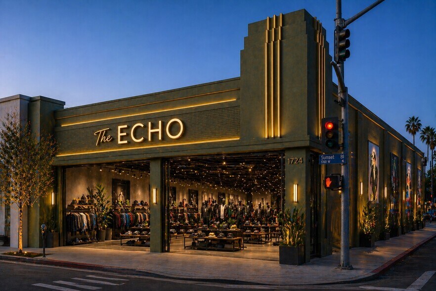More Photos Of 1724 W Sunset Blvd, Los Angeles Storefront For Lease