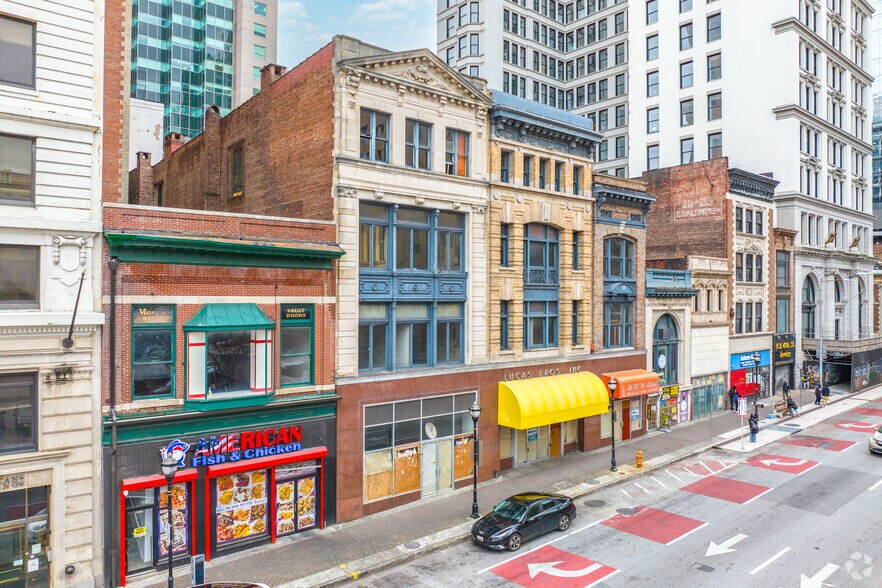 Primary Photo Of 219-225 E Baltimore St, Baltimore Storefront For Sale