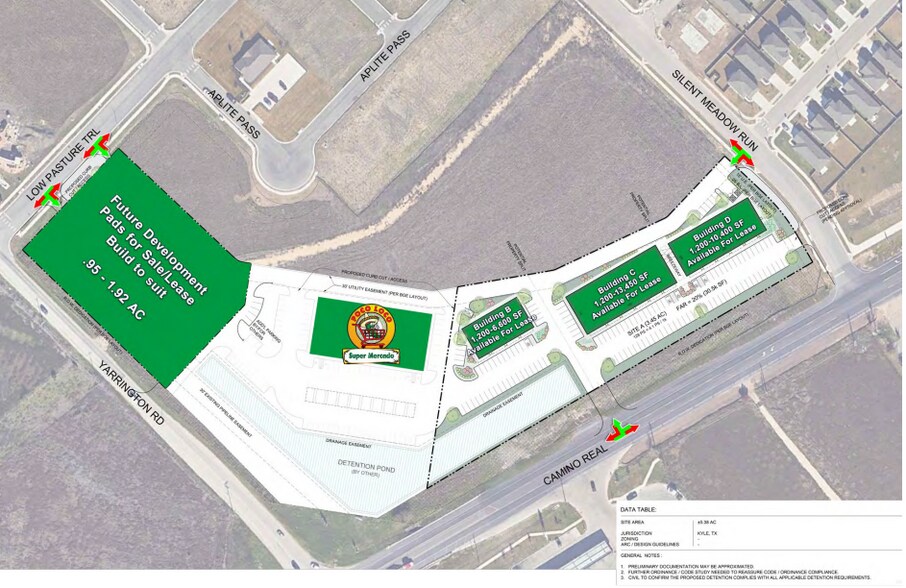 More Photos Of Yarrington Rd & Camino Real, San Marcos Land For Lease