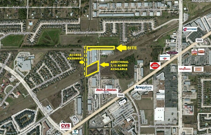 Primary Photo Of Beck Masten Rd @ FM 1960, Houston Land For Lease