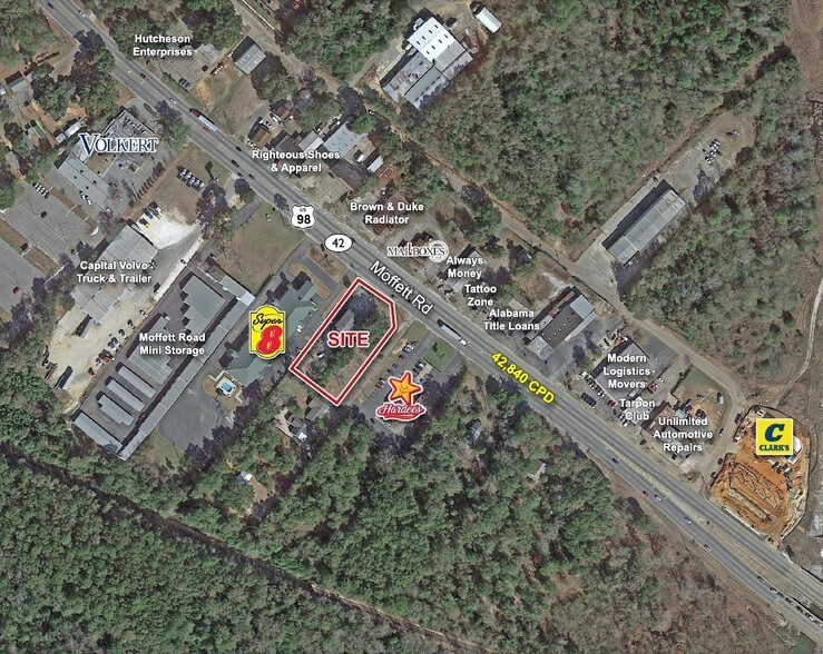 Primary Photo Of 3751 Moffett Rd, Mobile Land For Sale