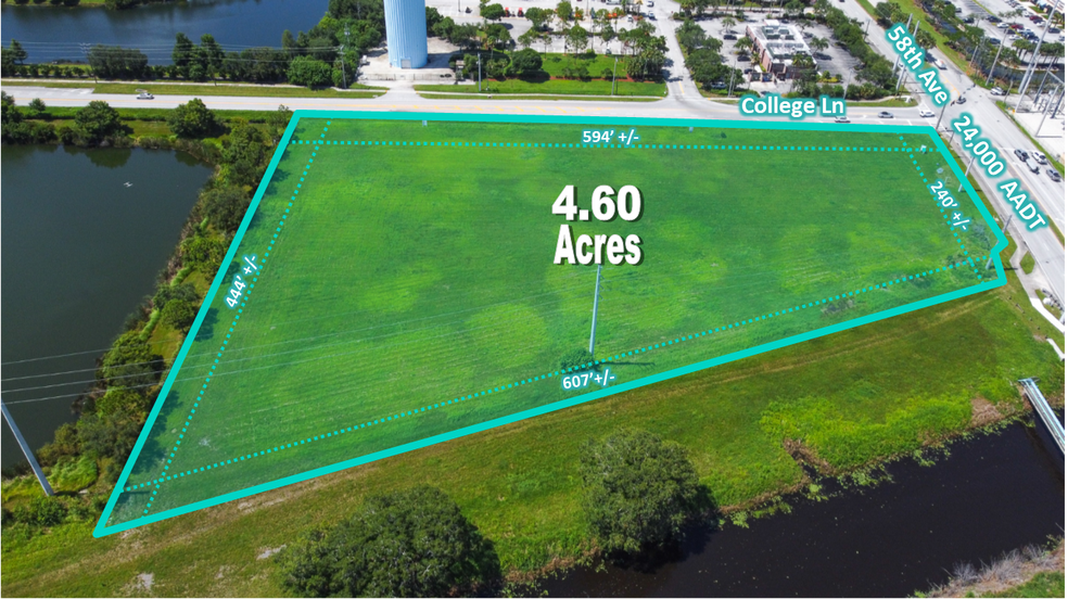 More Photos Of 5831 - 5885 College Ln, Vero Beach Land For Sale
