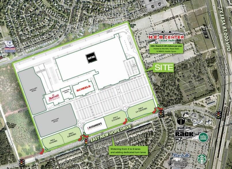 More Photos Of 750 E New Hope Dr, Cedar Park Land For Sale