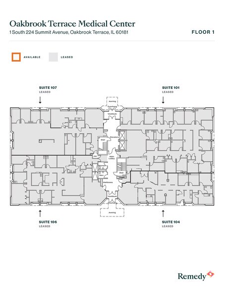 More Photos Of 1S224 Summit Ave, Oakbrook Terrace Medical For Lease