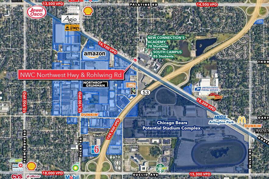 More Photos Of 756 E Northwest Hwy, Palatine Land For Sale