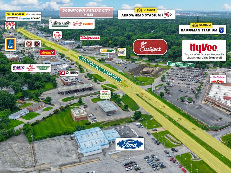 More Photos Of 9330 E State Route 350, Raytown Restaurant For Sale