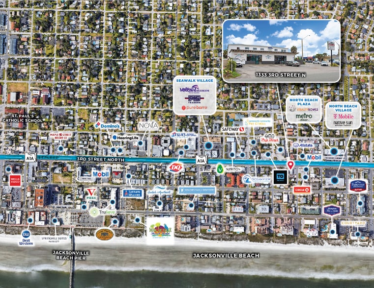 More Photos Of 1333 3rd St N, Jacksonville Beach Freestanding For Sale
