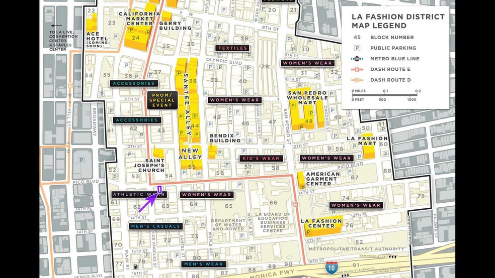 More Photos Of 208-210 E Pico Blvd, Los Angeles Storefront For Sale