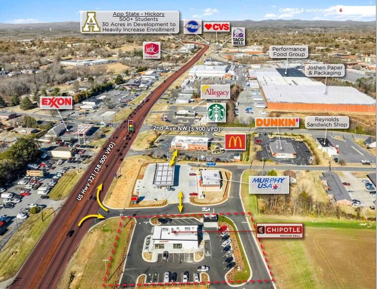 More Photos Of 66 Us Highway 321 NW, Hickory Fast Food For Sale