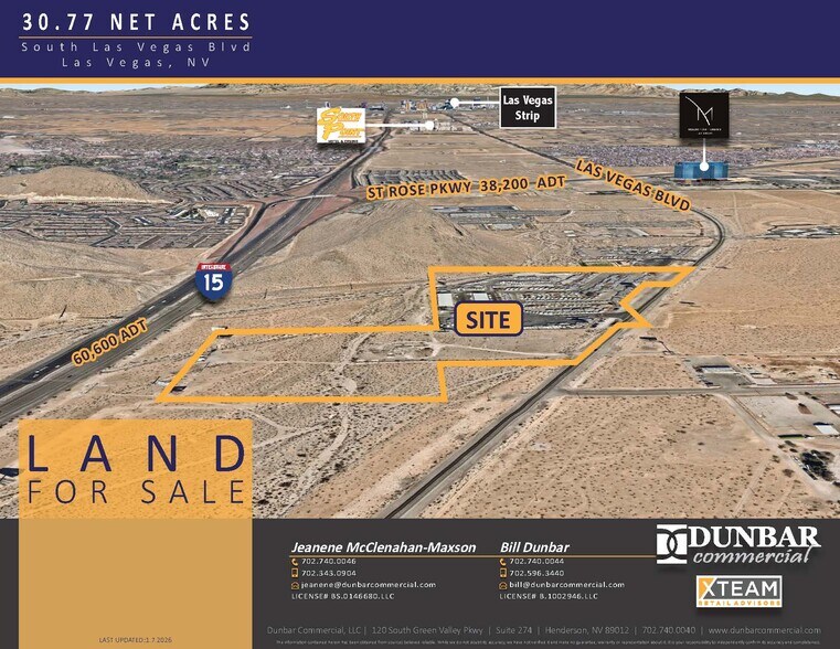 More Photos Of 13175 Las Vegas Blvd S, Las Vegas Land For Sale