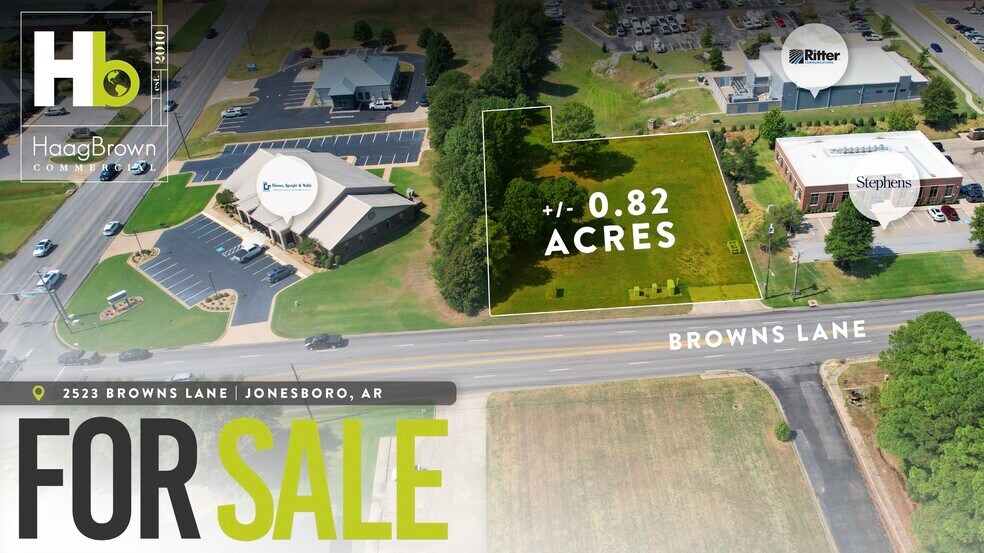 Primary Photo Of 2523 Browns Ln, Jonesboro Land For Sale