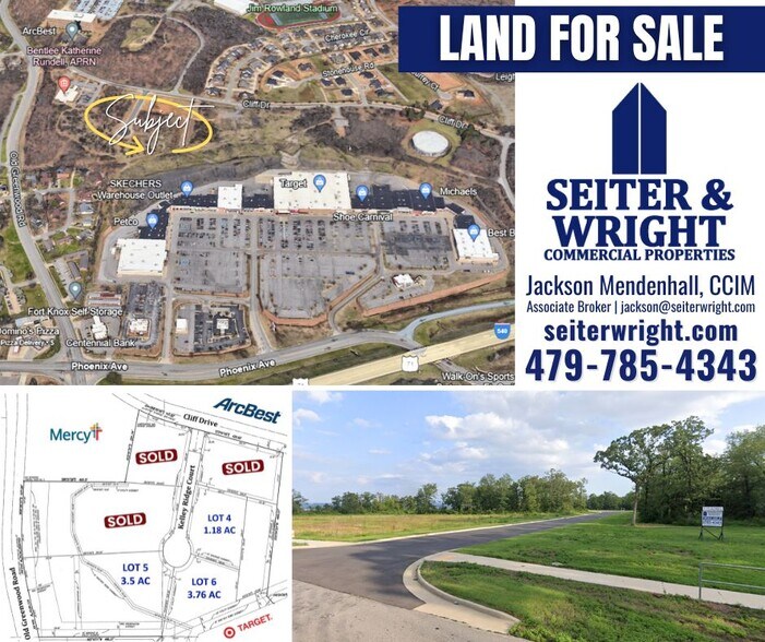 Primary Photo Of Cliff Dr, Fort Smith Land For Sale