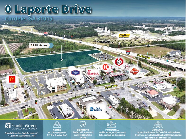 Primary Photo Of 0 Laporte Dr, Cordele Land For Sale