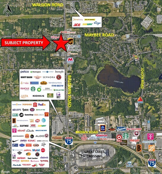 More Photos Of Baldwin & Maybee, Lake Orion Land For Lease