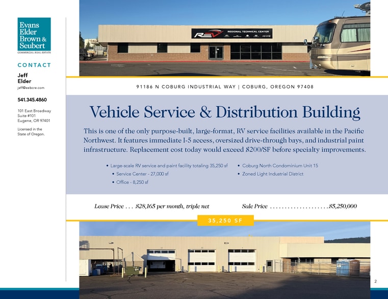 More Photos Of 91186 N Coburg Industrial Way, Coburg Distribution For Sale