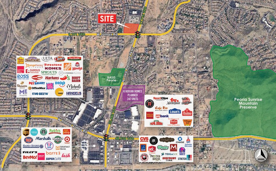 More Photos Of NWC Lake Pleasant & Jomax Rd, Peoria Land For Lease